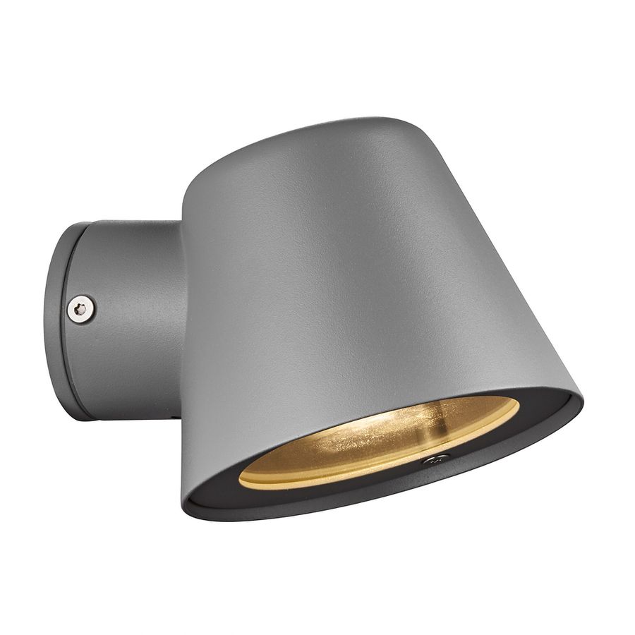 Aleria, Wandleuchte, Grau - GU10, max. 35W, IP44