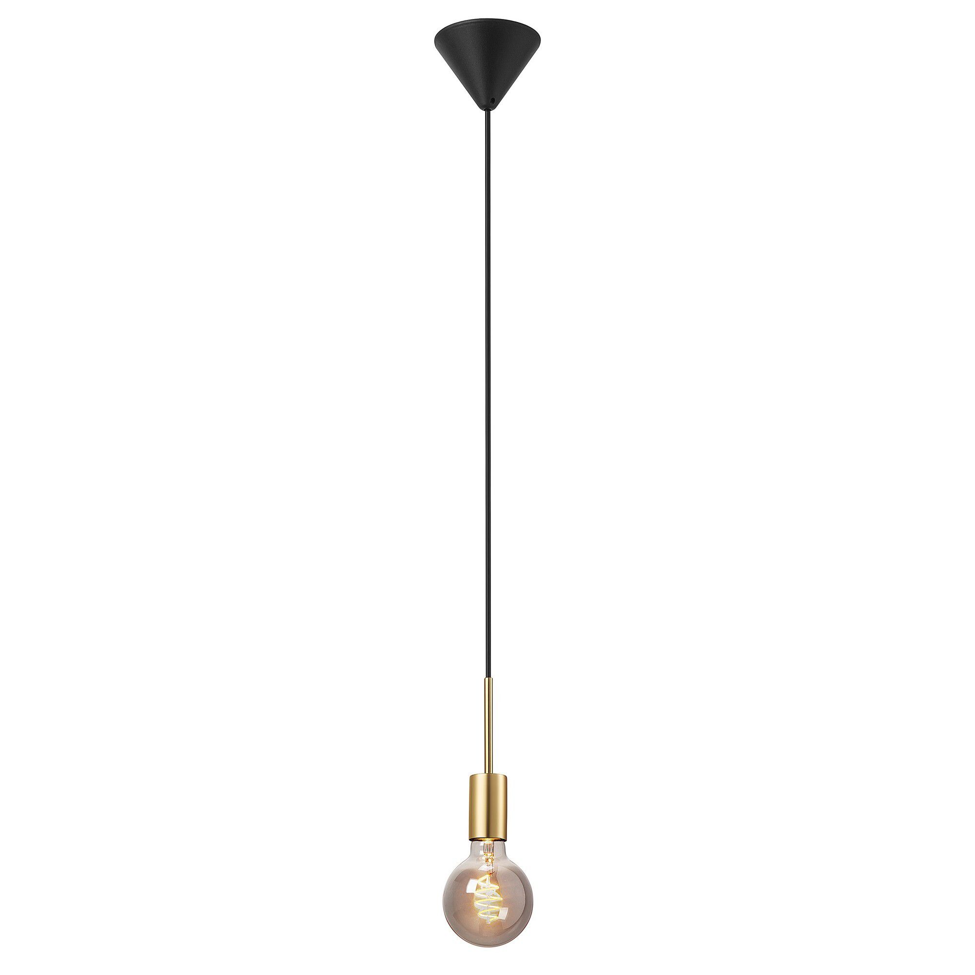 Paco, Pendelleuchte, Messing - IP20, E27