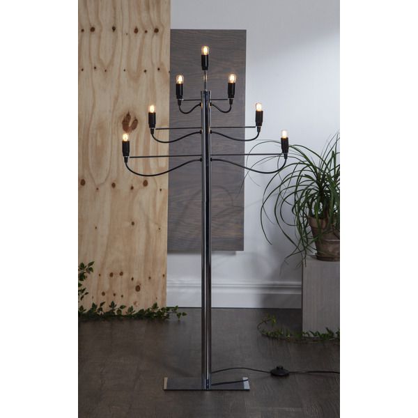 Kerzenleuchter Milano - IP20, Chrom