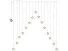 Vorhang Lichterkette DecyStar - IP20, Transparent, Warmweiss
