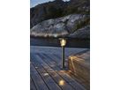 Solar Poller-Leuchte Pireus - Rostfreier Stahl, Lichtfarbe Warmweiss