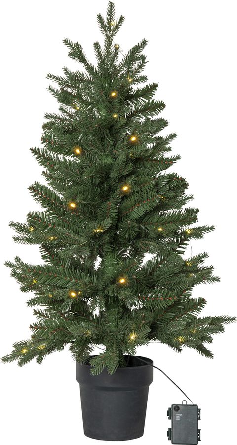 Künstlicher Weihnachtsbaum  Byske - grün, 40 LED's, 90cm Höhe