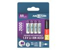 NiMH batteria ricaricabile Micro AAA 550mAh, 2er blister - 4er Kartonage