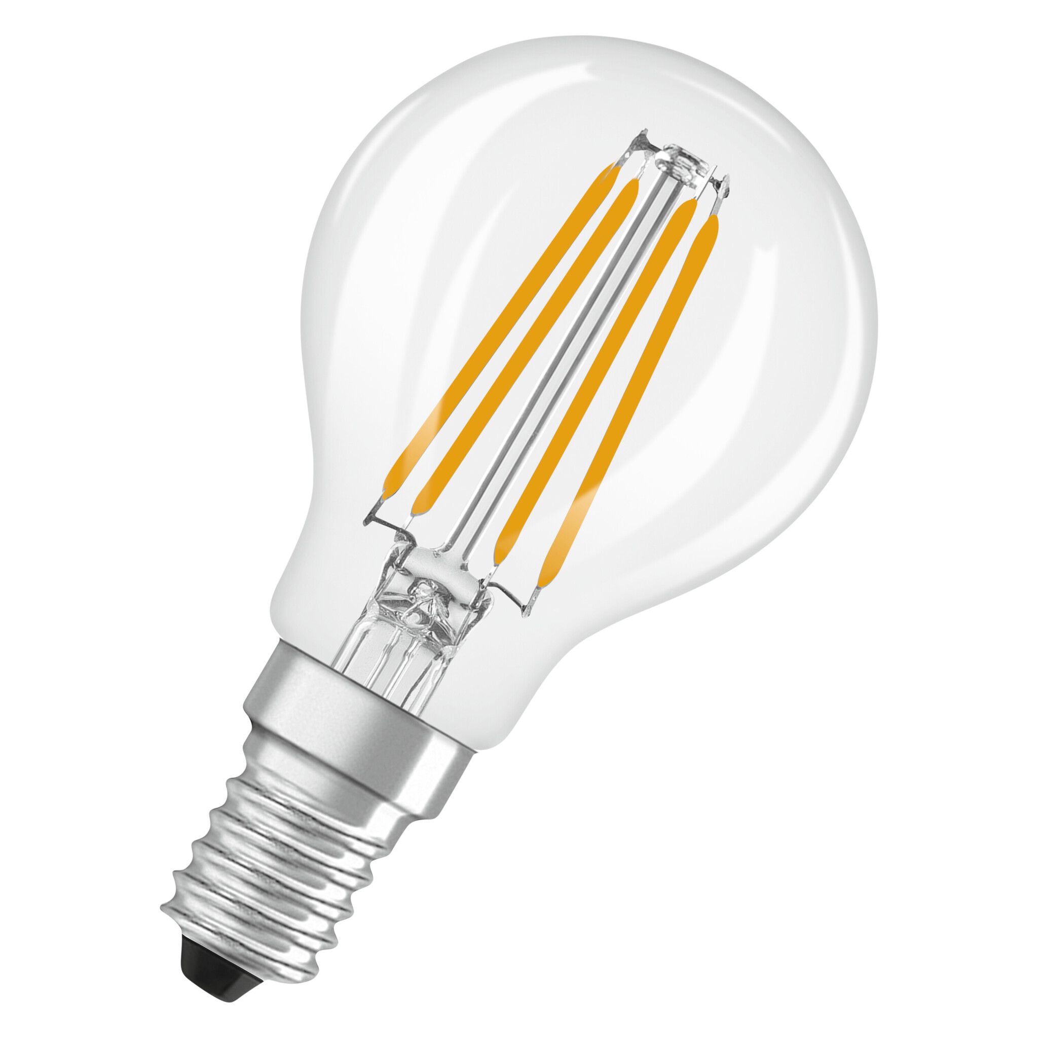 LED Leuchtmittel Retrofit CLASSIC P 40 CL 4 W/2700 K E14 - E14, 470lm, 2700K, 4W, 230V