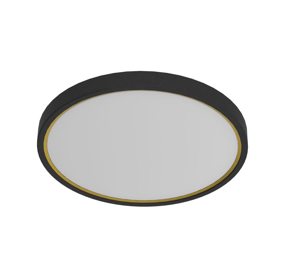 Noxy, Deckenleuchte, Schwarz - LED Modul, 15W, IP44