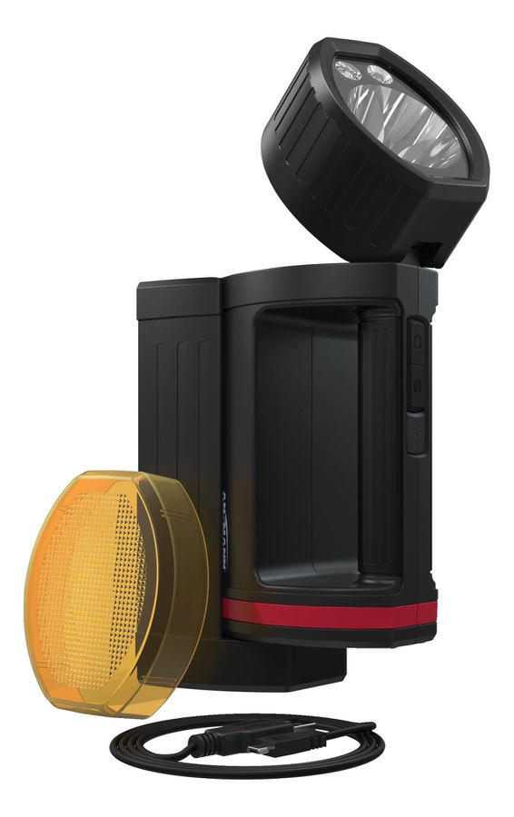 HS20R Pro LED-Profi-Handscheinwerfer mit integriertem Akku - 1700lm, 3.7V, 10400 mAh, IP20