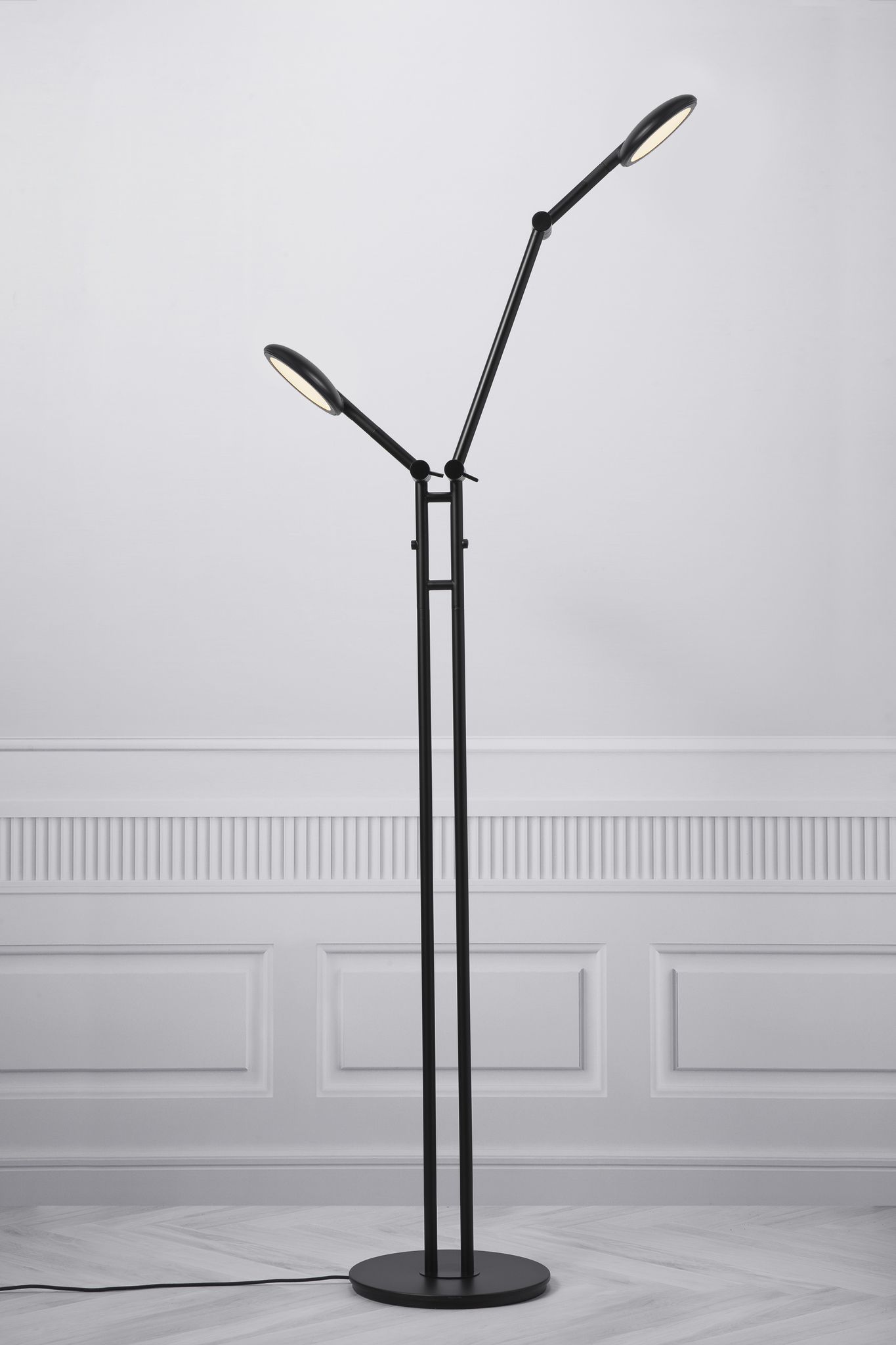 Bend , Stehleuchte, Schwarz - IP20, LED Modul