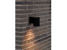 Wandleuchte Tin Maxi - 1xGU10 (exklusiv), max.35W, IP54, schwarz, dimmbar (optional Leuchtmittel), D=76mm, H=105mm
