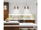 LED Pendelleuchte anthrazit Vaso - LED fest verbaut, 3000K, warmweiss