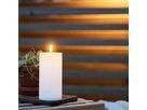 Solar Kerze Flamme Saul - Indoor, Outdoor, Warmweiss, Weiss