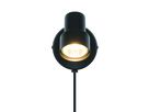 Wandleuchte Boston spot Schwarz - 5W, GU10, IP20