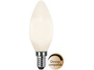 LED Leuchtmittel E14 C35 Opaque Filament RA90 - E14, 450Lm, 2700K, 5W, 220-240VAC
