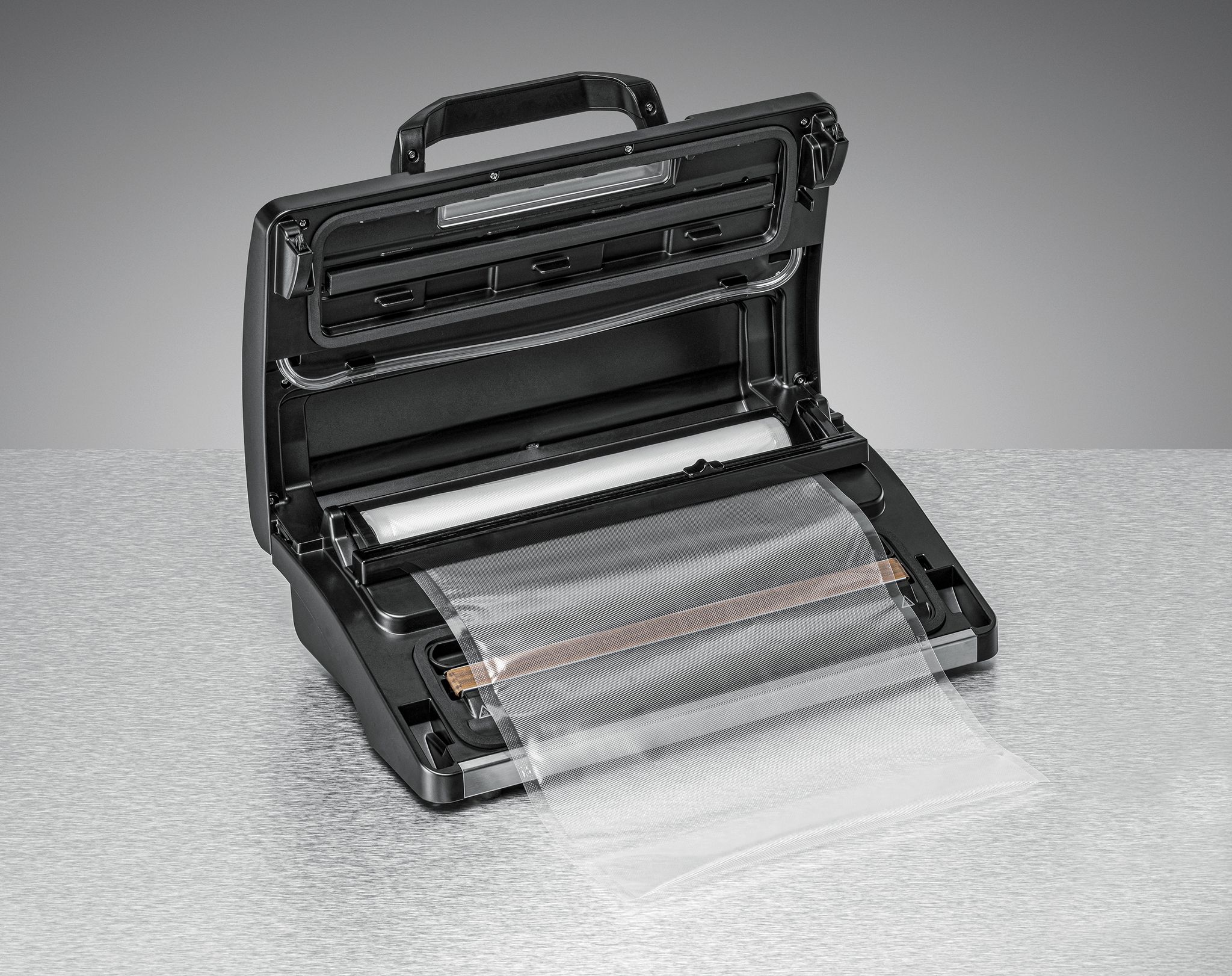 Vakuumiergerät VAC 585 - Vakuumierergerät, Schwarz/Silber, 140W
