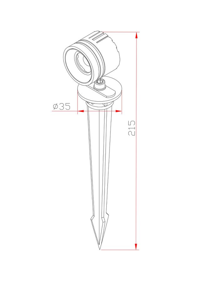 Playlight 24V Spot Duopack Small - 24V DC, 2x3W, 2x220lm, 3000K, IP65, anthrazit, inkl. Spike