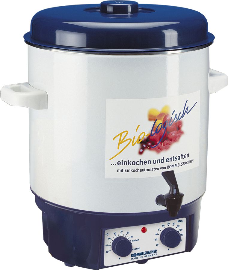Einkochvollautomat KA 1804 - Einkochvollautomat, Weiss/blau, 1800W