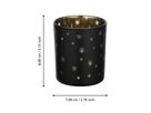 TEELICHTHALTER SW/GOLD Ø70 H-80 LUKUT - TEELICHTHALTER SW/GOLD Ø70 H-80 LUKUT