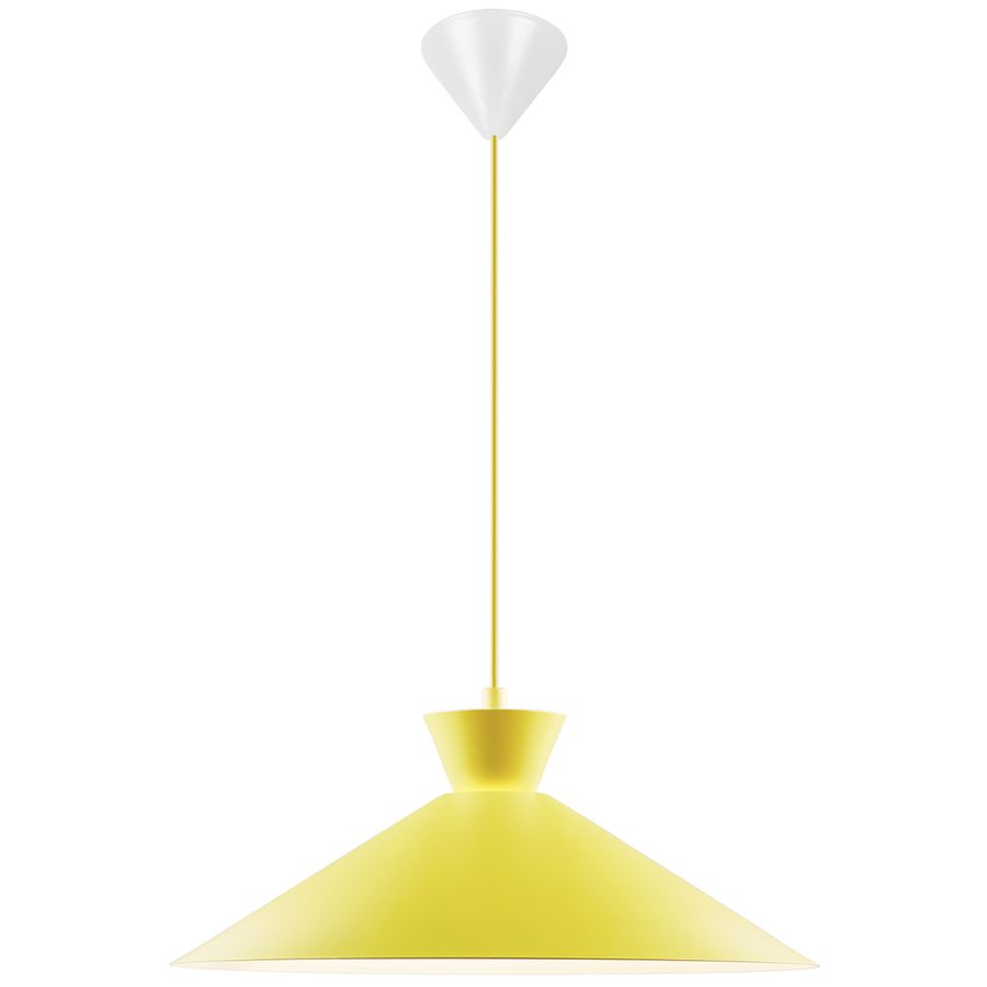 Dial 45, Pendelleuchte, Yellow - E27, IP20, max.40W