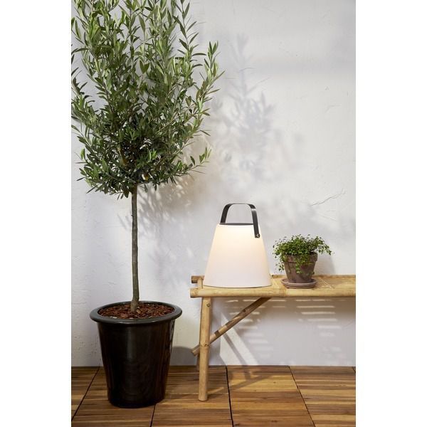 Solar Decoration Solia Shade 26 cm - IP44, Warmweiss, Dämmerungssensor