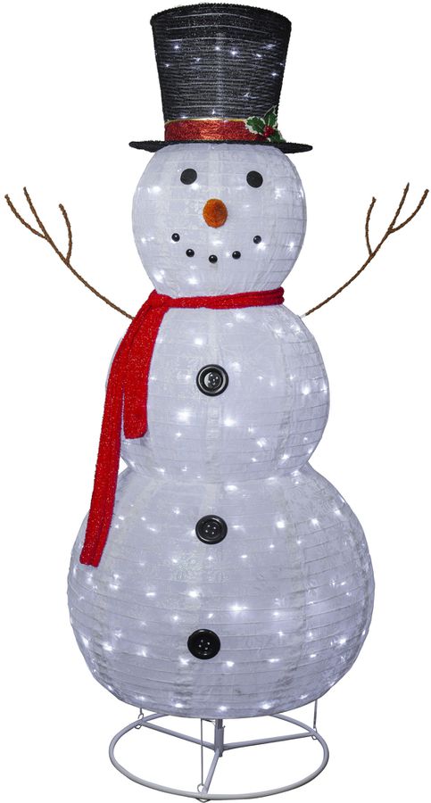 Outdoor Decoration Tecidy - IP44, Kaltweiss, Weiss