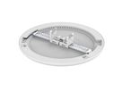LED Downlight SYNO UNIVERSAL - 10/13/16W, 950-1800lm, 3000/4000/5700K, IP20, CRI 80, weiss, nicht dim; D=235mm, H=16mm, BL=65-205mm