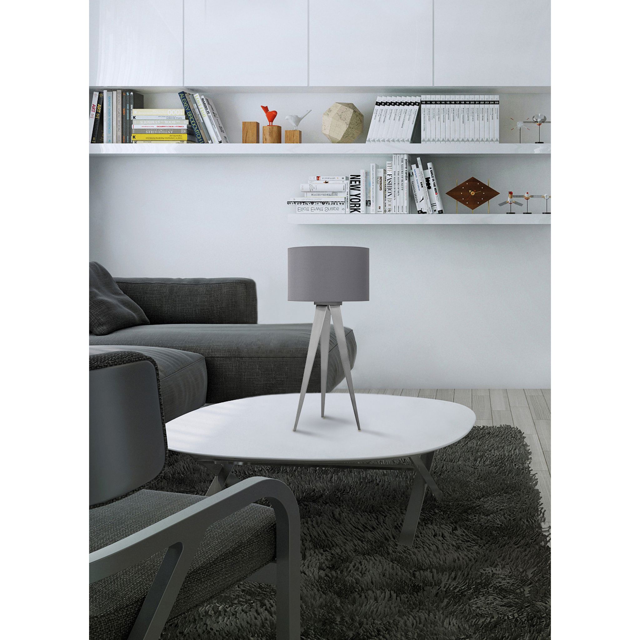 Hockerleuchte 3-Bein Tripod - E27, 60W, IP20