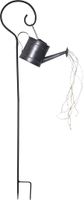 Solar Decoration Dew Drop Water can - Zink, Lichtfarbe Warmweiss