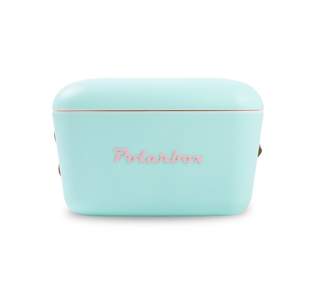 Polarbox Retro Cooler cyan 20l - Kühlbox, 20l, Vintage Design