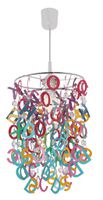 Kinder-Pendelleuchte - IP20, E27, multicolor