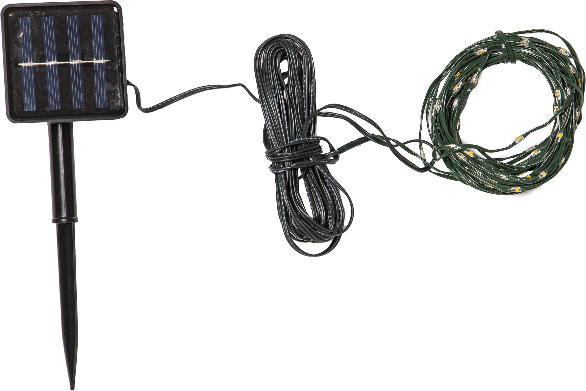 Solar Lichterkette Dew Drop Micro - IP44, Warmweiss, 100 LED'S
