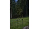 Solar Decoration Flexy - Schwarz, Lichtfarbe Warmweiss