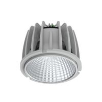 Faretto da incasso a LED Camelion 4000K - 10-28W, 1165-3265lm, 4000K, IP20, CRI 80, 60°, silber, dimmbar, D=110mm, H=84mm