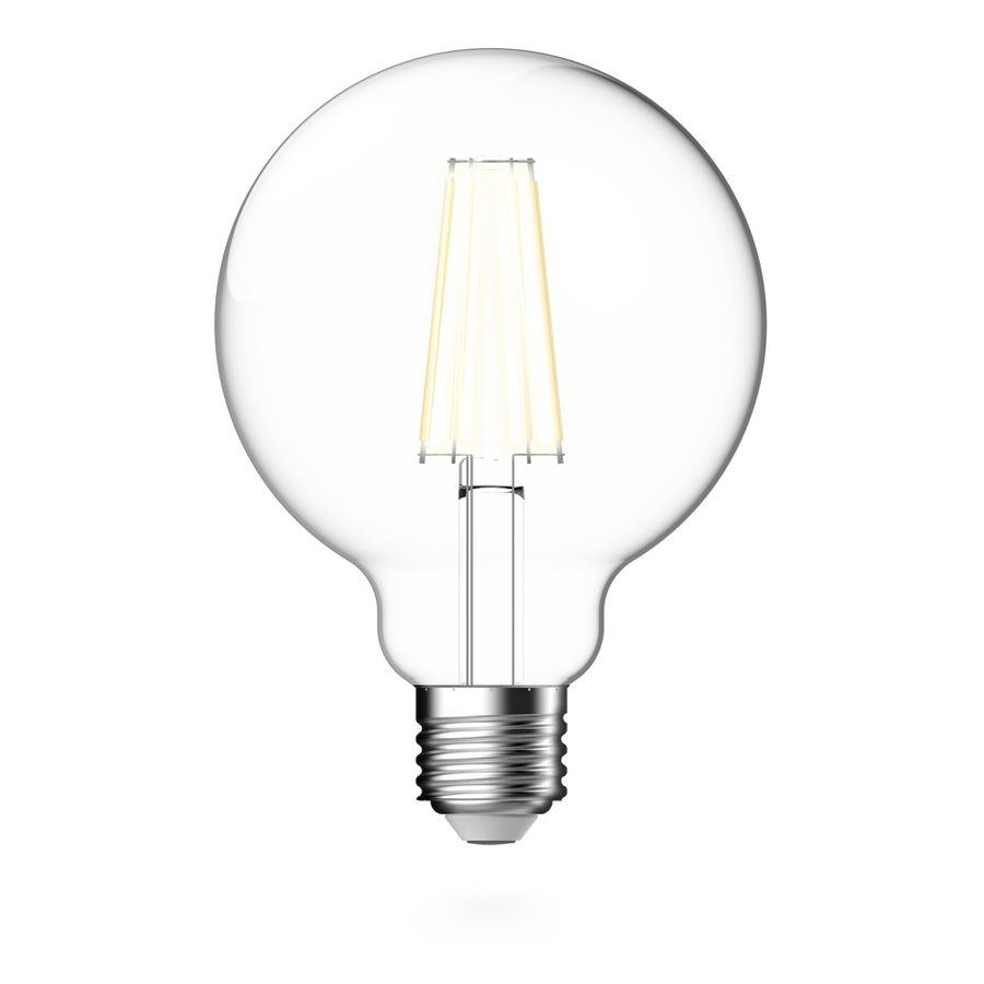 LED-Leuchtmittel Smart, E27, G95, 600lm, Kl - 4.7W ,2200-6500K, IP20