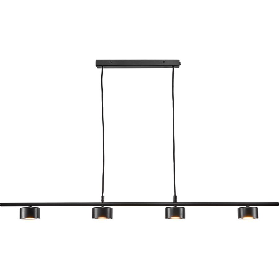 Clyde, 4-rail, Schwarz - LED Modul, 20W, IP20