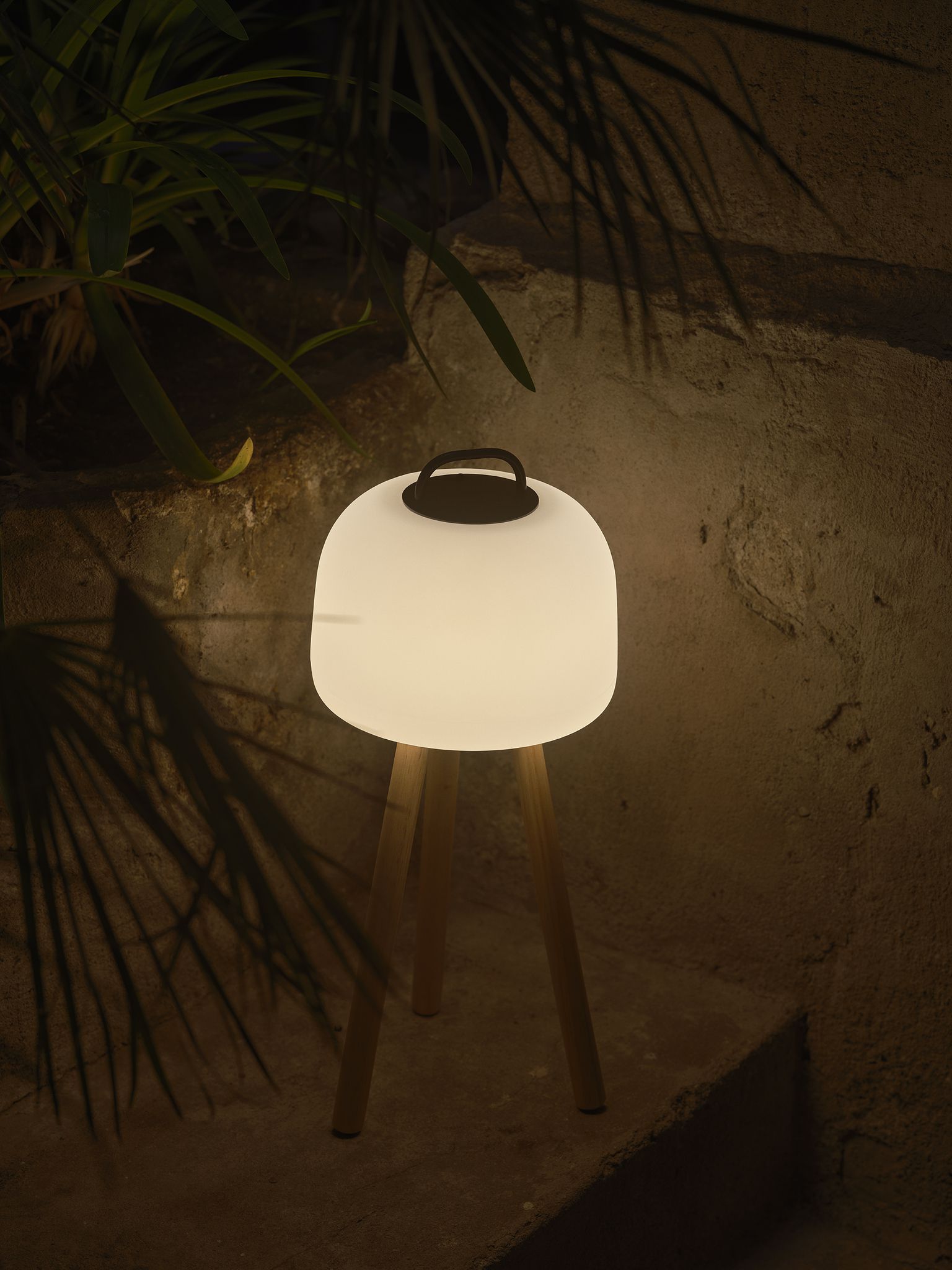 Kettle-Tripod 31, Holz Eiche - 3-Beinnfuss
