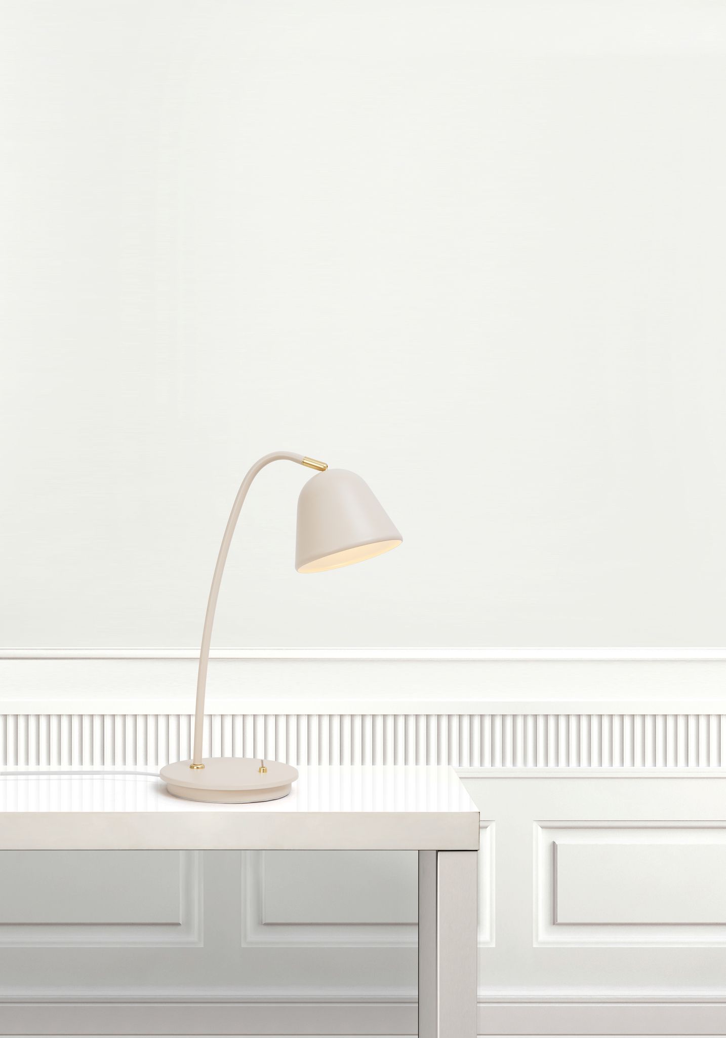 Fleur, Tischleuchte, Beige - IP20, E14
