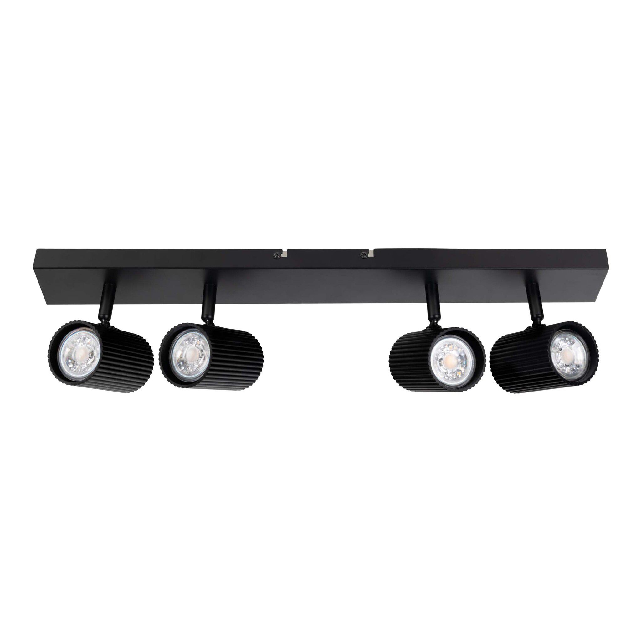 4er Spot-/Deckenleuchte  TINNIS  L: 56cm schwarz - IP20, GU10, Schwarz