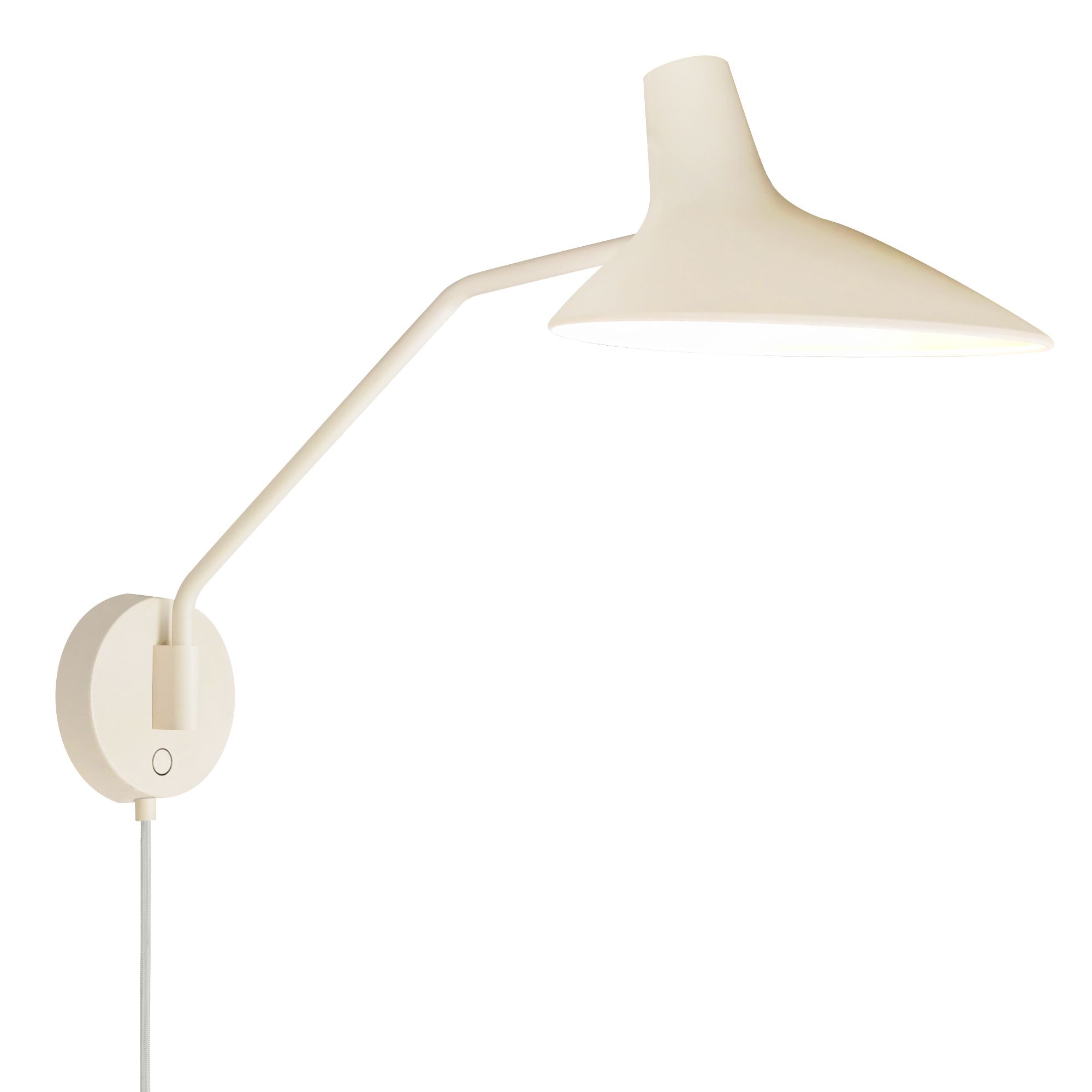 Wandleuchte Darci Sandfarbig - E14, IP20, 230V