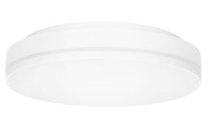 LED Anbauleuchte STRIPE 270 Switch - 18/24W, 1800/2400lm, 3000/4000K, IP54, CRI >80, 110°, weiss, dimmbar, D=270mm, H=67mm