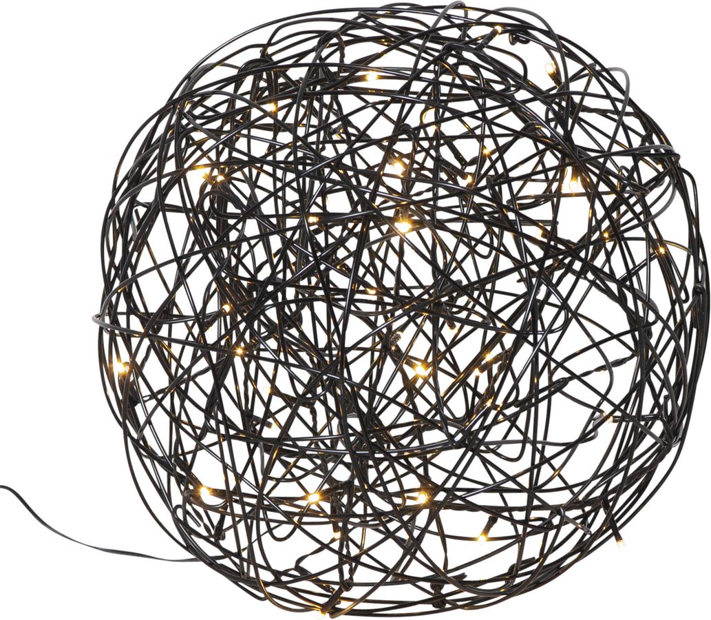 Outdoor Dekoration Trassel - IP44, Warmweiss, 50 LED