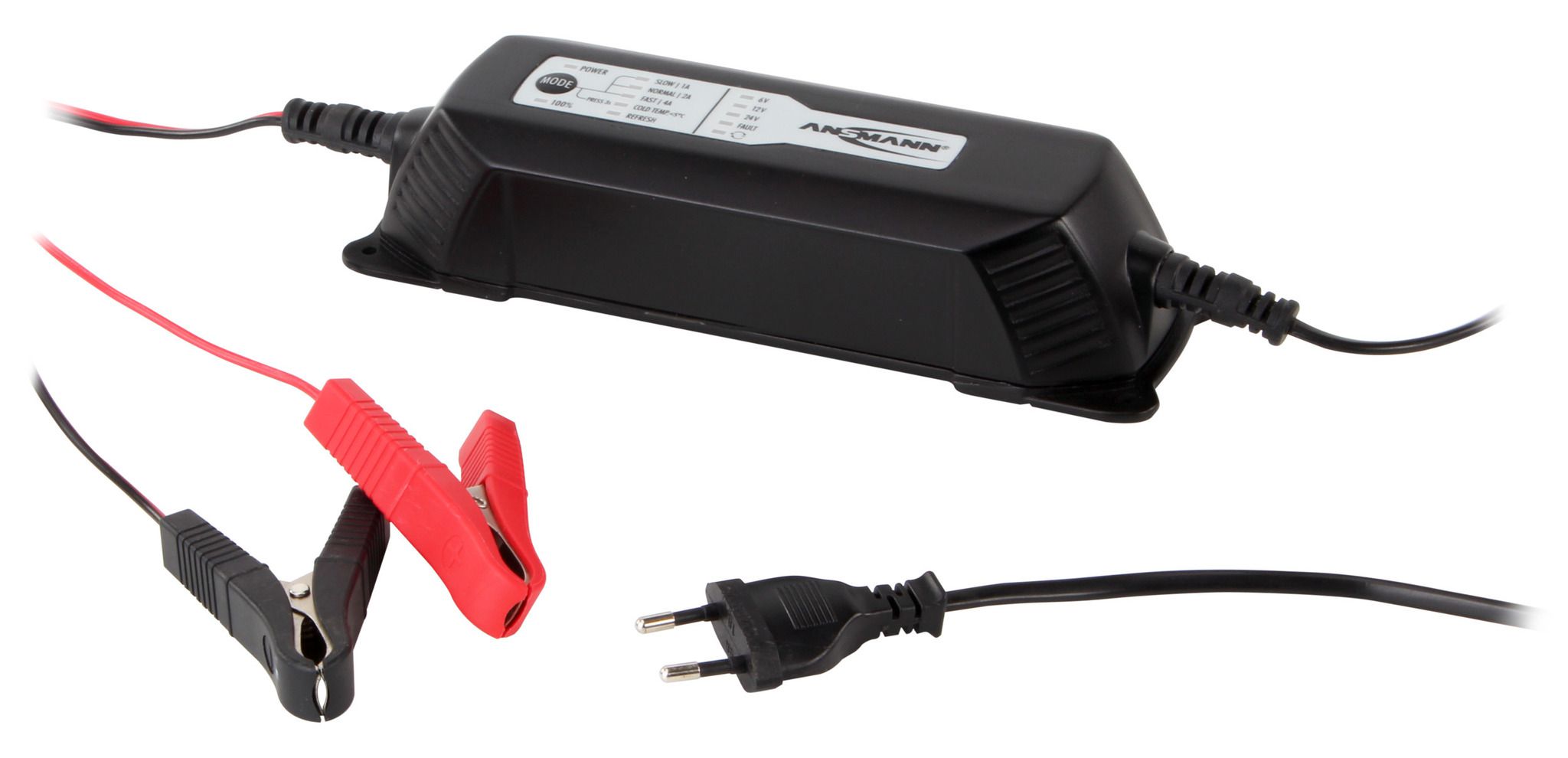 Ladegerät ALCT 6-24/4 - Ladegerät für 6V, 12V und 24V Blei-Säure-, Blei-Gel- und Blei-Vlies-Akkus ab 4,5Ah