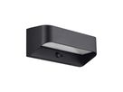 Wandleuchte Marcellio Solar  Schwarz - 5W, LED-Modul, IP54
