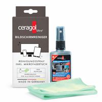 Bildschirmreiniger Set - 50ml Spray + Tuch