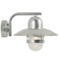Nibe, Wandleuchte, Verzinkt - E27, max. 60W, IP54