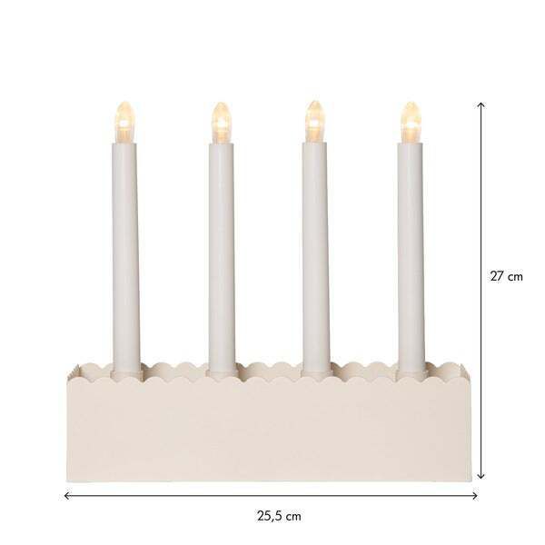 Kerzenhalter Advent - IP20, LED
