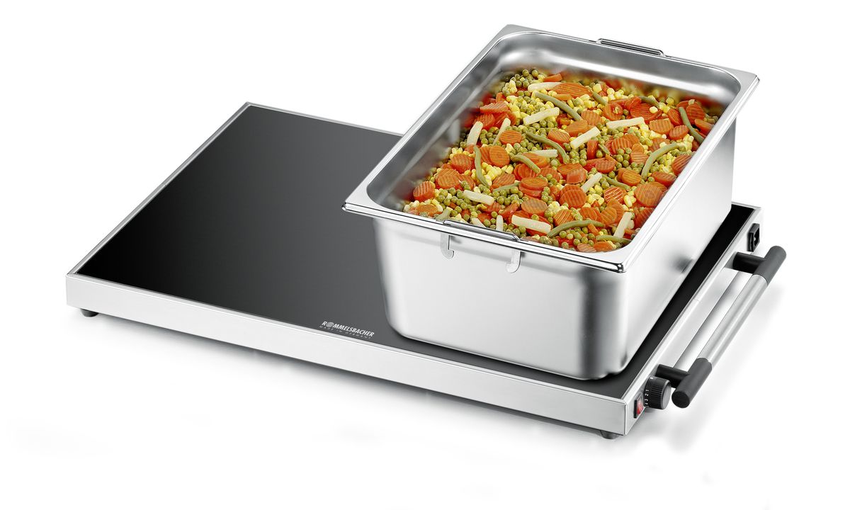 WARMHALTEPLATTE WPR 407E - Edelstahl, 400W