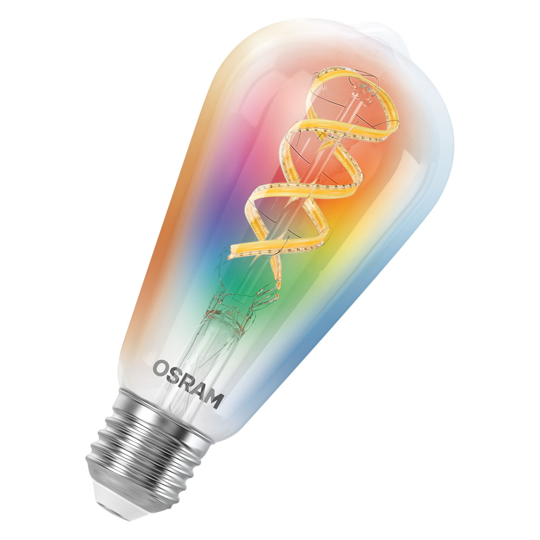 SMART+WIFI Filament Edison RGBTW - E27, 470Lm, 2700-6500K, 4.8W, 230V