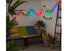 LED Party-Deco Illuminationskette, 15m - IP44, Multicolor, 15 Led's, 1500cm
