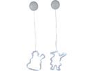 Silhouette 2 Pack Crystaline - IP20, Weiss, 12 LED