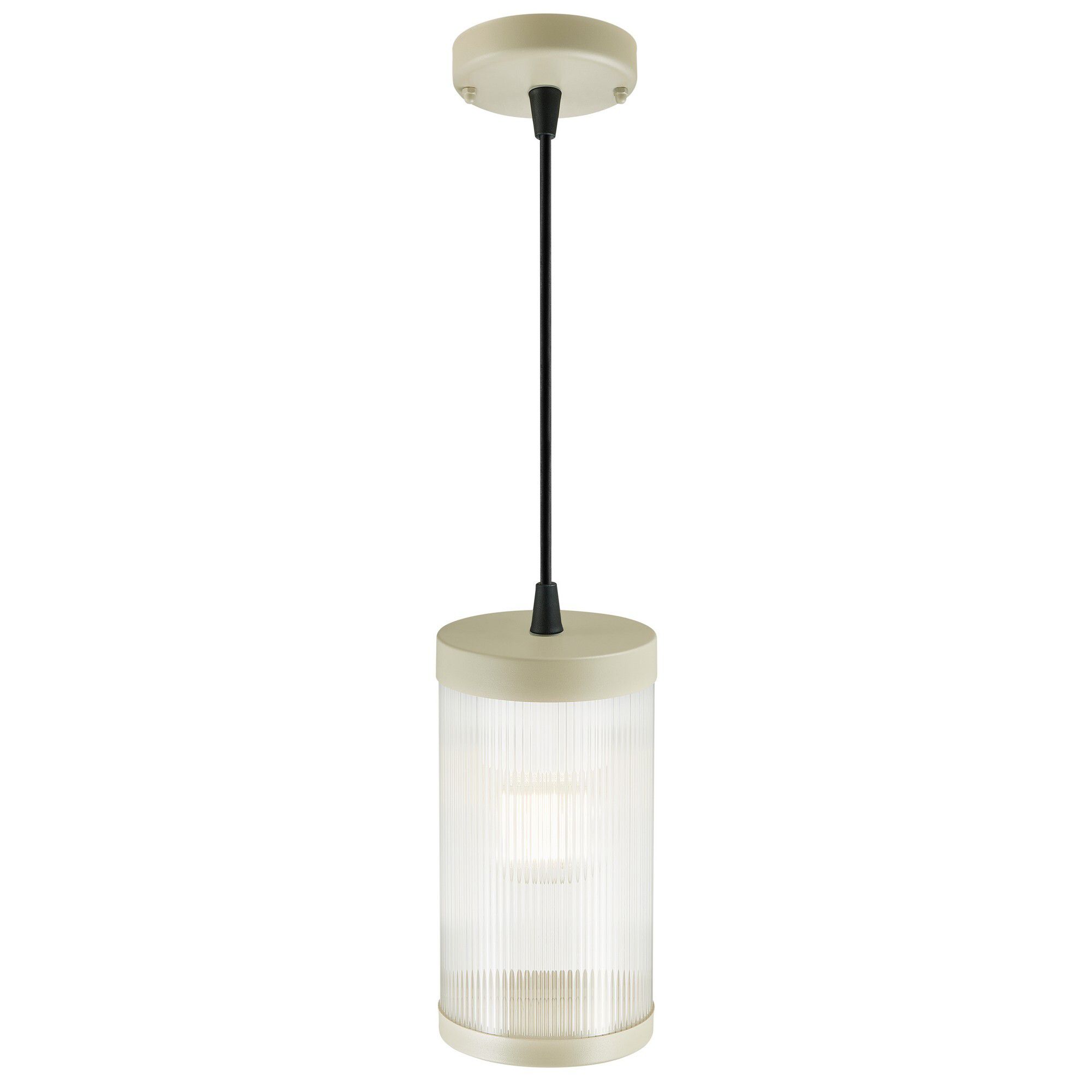 Coupar, Pendelleuchte, Sand - E27, IP54, max.25W