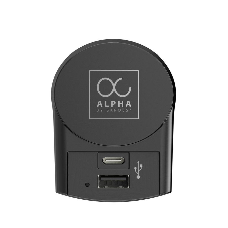 Alpha Europe USB Charger A/C - Out: CH, Schuko, IT, UK, BRA, USA, AUS/China, In: CH, Schuko, IT, UK, BRA, USA/Japan, AUS/China